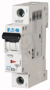 Jistič Eaton PL6-B32/1, 32A, 1P, 286524