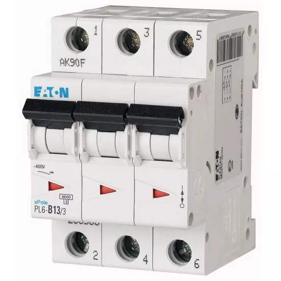 Jistič Eaton PL6-B13/3, 13A, 3P, 286588