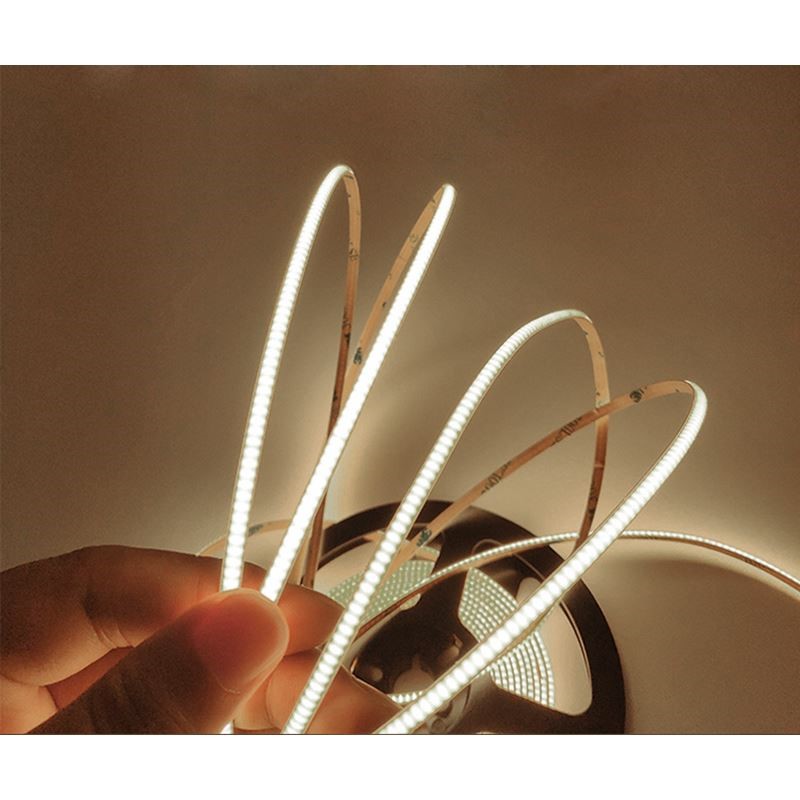 Solight LED COB světelný pás 5m, 10W/m, 1000lm/m, CRi90, IP44, neutrální bílá - WM617