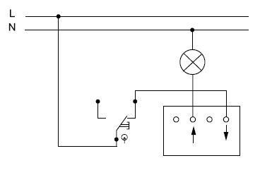 ABB 3559K-C86345 50 Decento® Ovládač přepínací se svorkou N 6/0 bílá/přírodní buk