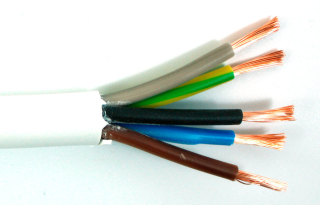 Instalační kabel CYSY 5G2,5 H05VV-F