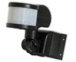 ELEKTROBOCK Čidlo pohybové  LX48B - černé 270°