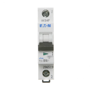 Jistič Eaton PL6-B10/1, 10A, 1P, 286519