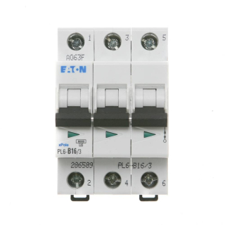 Jistič Eaton PL6-B16/3, 16A, 3P, 286589