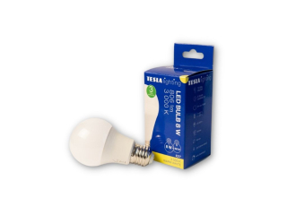 LED žárovka BULB, E27, 8W, 230V, 806lm, 25 000h, 3000K teplá bílá, 220st