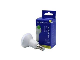 LED žárovka Reflektor R50, E14, 5W, 230V, 450lm, 25 000h, 3000K teplá bílá, 180st