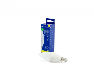 LED žárovka CANDLE svíčka, E14, 7W, 230V, 806lm, 25 000h, 3000K teplá bílá, 180st