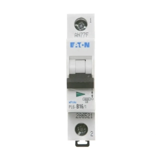 Jistič Eaton PL6-B16/1, 16A, 1P, 286521