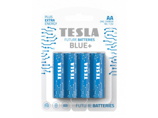 BLUE+ AA tužková baterie 4ks, blistrová fólie