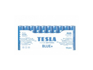 BLUE+ AAA tužková baterie 10ks, smršťovací fólie