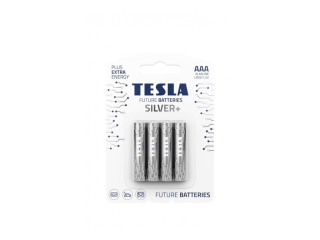 SILVER+ AAA tužková baterie 4ks, blistrová fólie