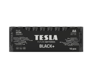 BLACK+ AA tužková baterie 10ks, smršťovací fólie