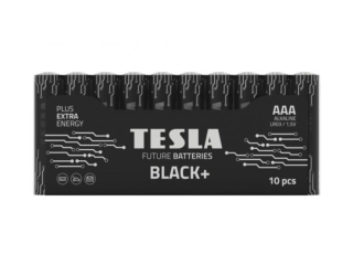 BLACK+ AAA tužková baterie 10ks, smršťovací fólie