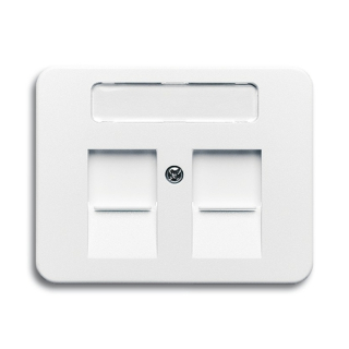 ABB 1710-0-2710 Alpha exclusive kryt zásuvky komunikační