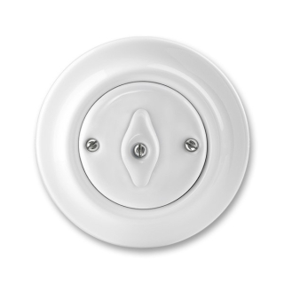 ABB 3560K-C06345 Decento® Přepínač střídavý schodišťový č.6, otočný bílá