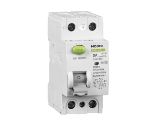 Chránič Noark Ex9L-N, 2P, 40A, 30mA