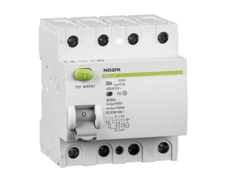 Chránič Noark Ex9L-N, 4P, 63A, 30mA
